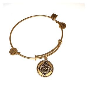 Gold Alex and Ani bracelet